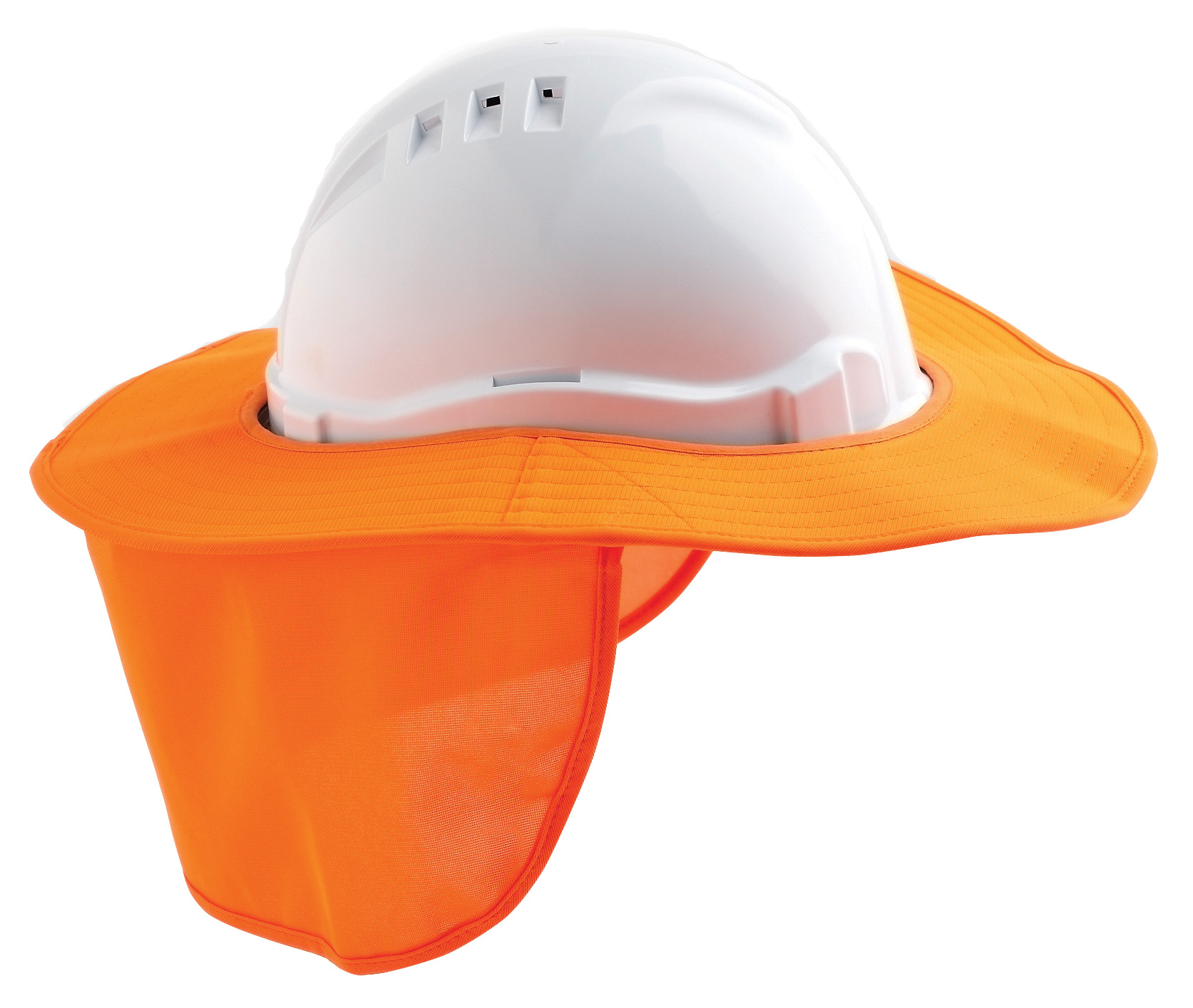 Hard hat store brim extension